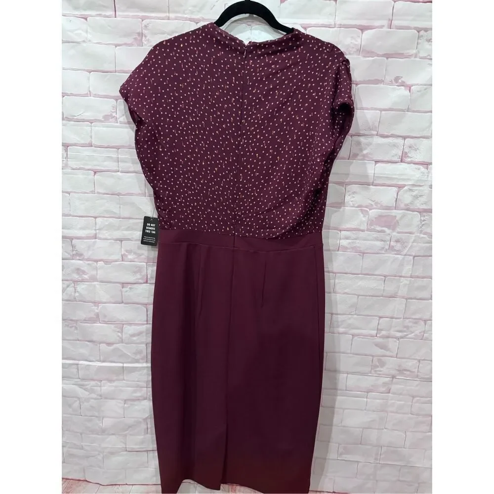Express sheath dress size large office wear elegant - Picture 5 of 7